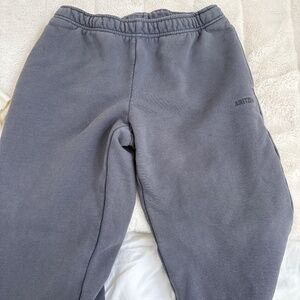 Aritzia sweat pants, cozy fleece